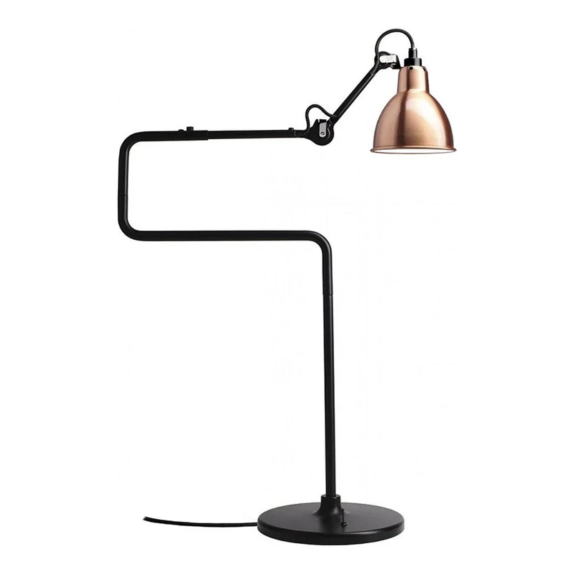 DCWéditions Gras N°317 Tischlampe mit Schirm schwenkbar