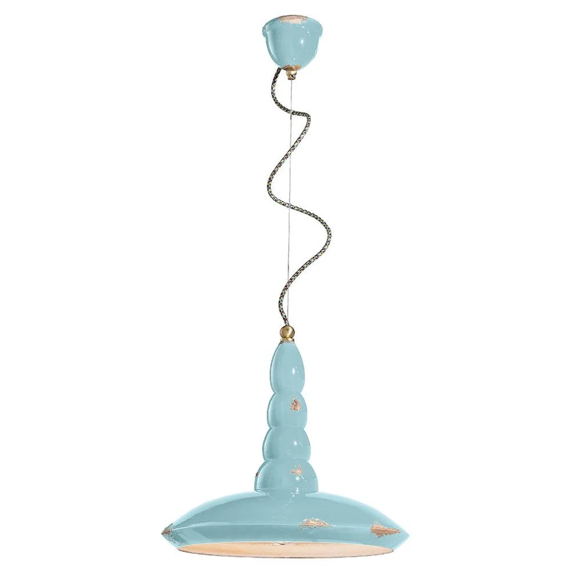 Ferroluce Vague-Vintage Hängeleuchte Ø 40cm