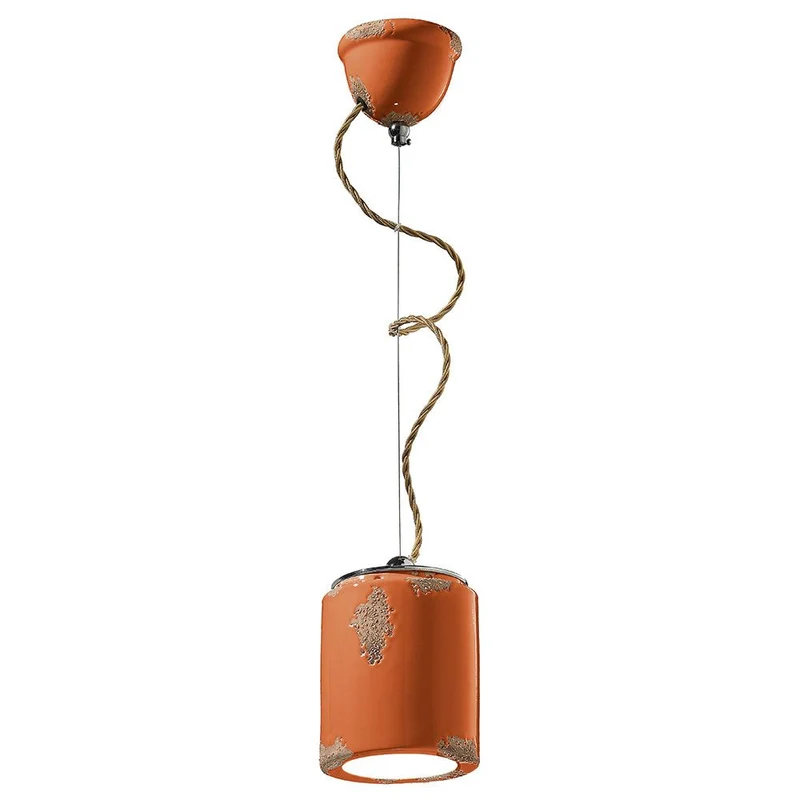 Ferroluce Vintage Hängeleuchte Ø 12,5cm