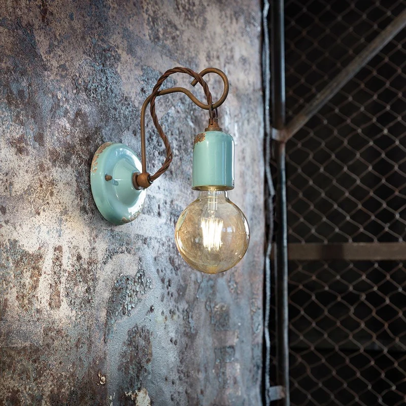 Ferroluce Vintage Wandleuchte