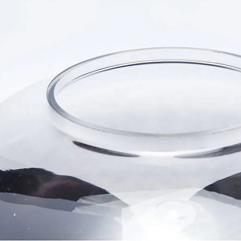 Retro Tischleuchte Goblet Ball Chrom