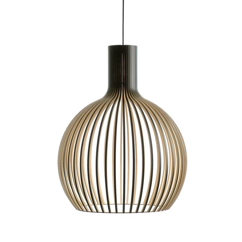 Pendelleuchte Octo Small 4241 aus Holz Ø 45cm