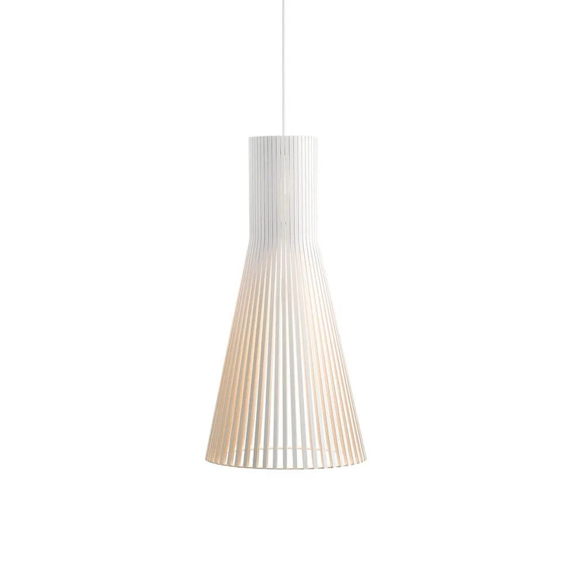 Pendelleuchte Secto Small 4201 aus Holz Ø 25cm