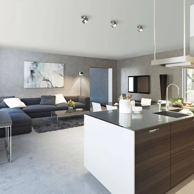 LED Deckenlampe Puk Move dreh- & schwenkbar