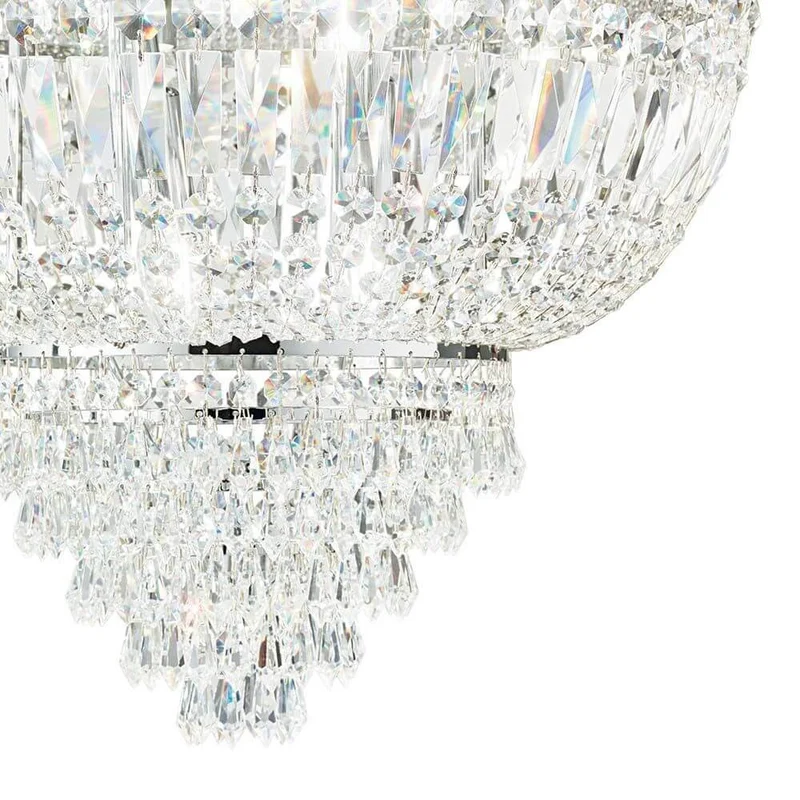 Deckenlampe Dubai 6-flg. Chrom