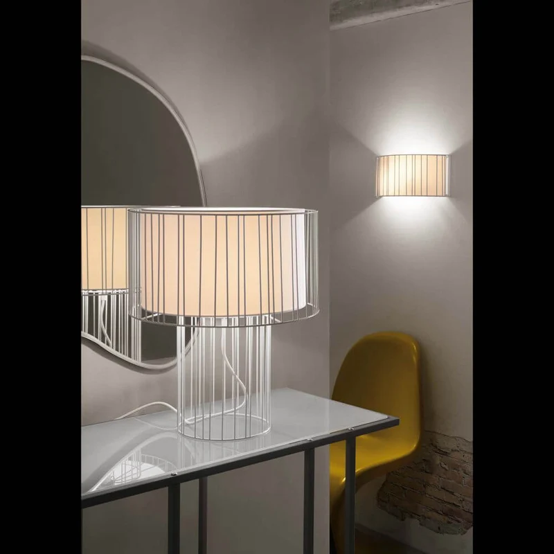 Wandlampe LINDA 2-flammig Weiß