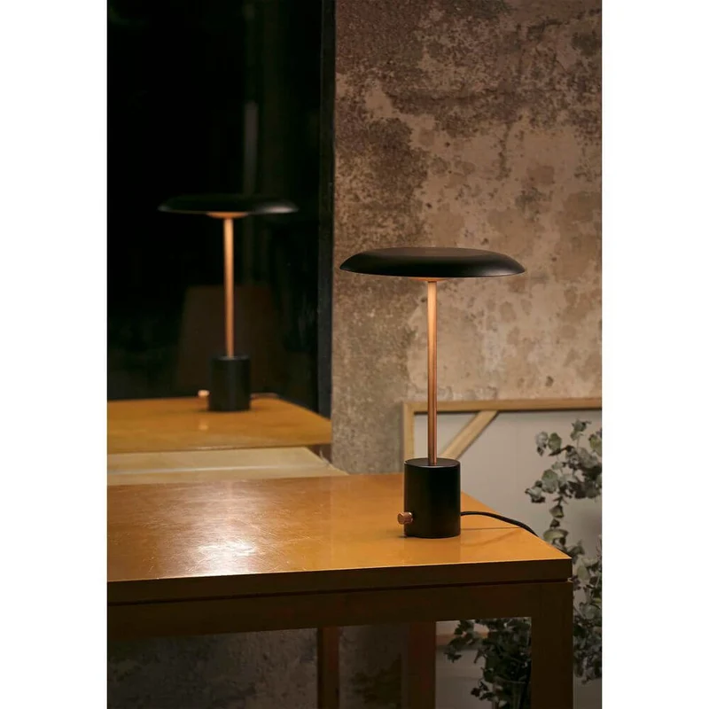 LED Tischlampe HOSHI Schwarz, Kupfer