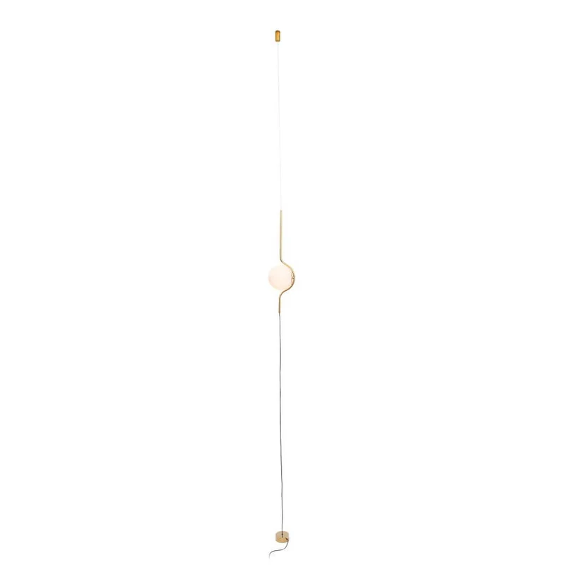 LED Pendel-Stehlampe LE VITA 6W 2700K Goldfarben