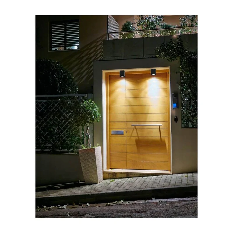 LED Außen-Deckenleuchte TAMI 12W 3000K IP54 Dunkelgrau