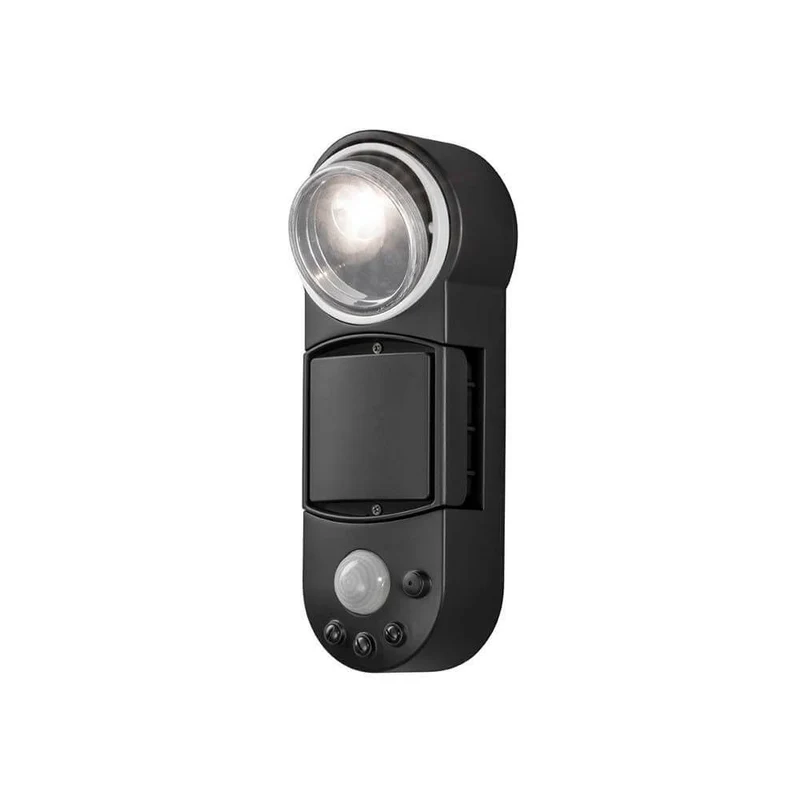 Prato Batterie LED Außen-Wandlampe mit Bewegungsmelder Schwarz