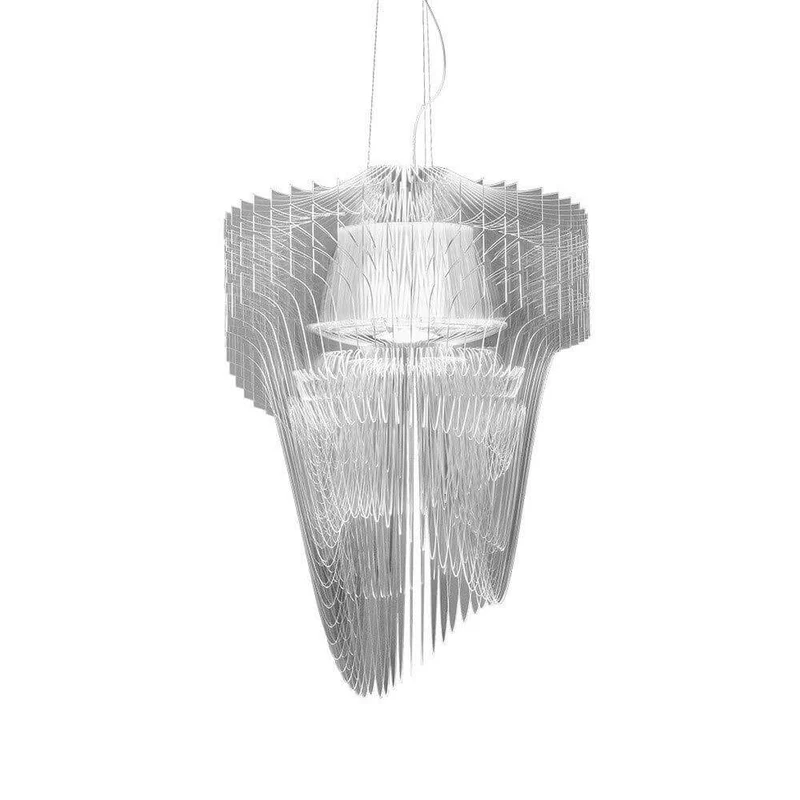 Slamp LED Hängelampe Aria Large 7000lm 2700K Transparent