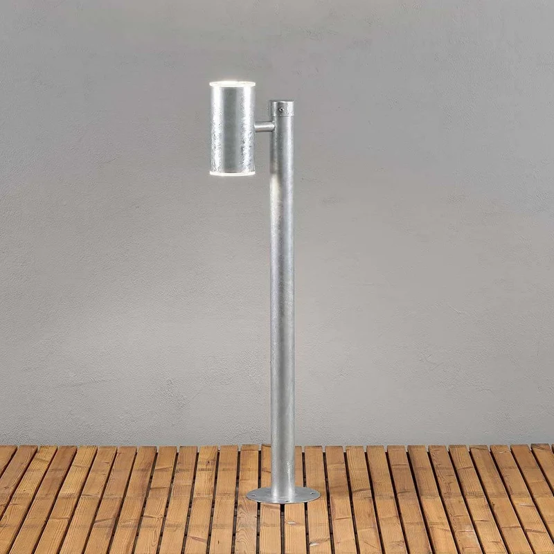 Ull LED Wegeleuchte 3000K galvanisierter Stahl, Polycarbonat Glas