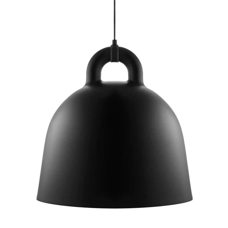 Pendelleuchte Bell L Ø 55cm Schwarz