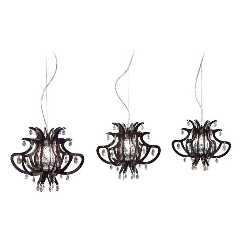 Slamp Hängeleuchte Lillibet Schwarz