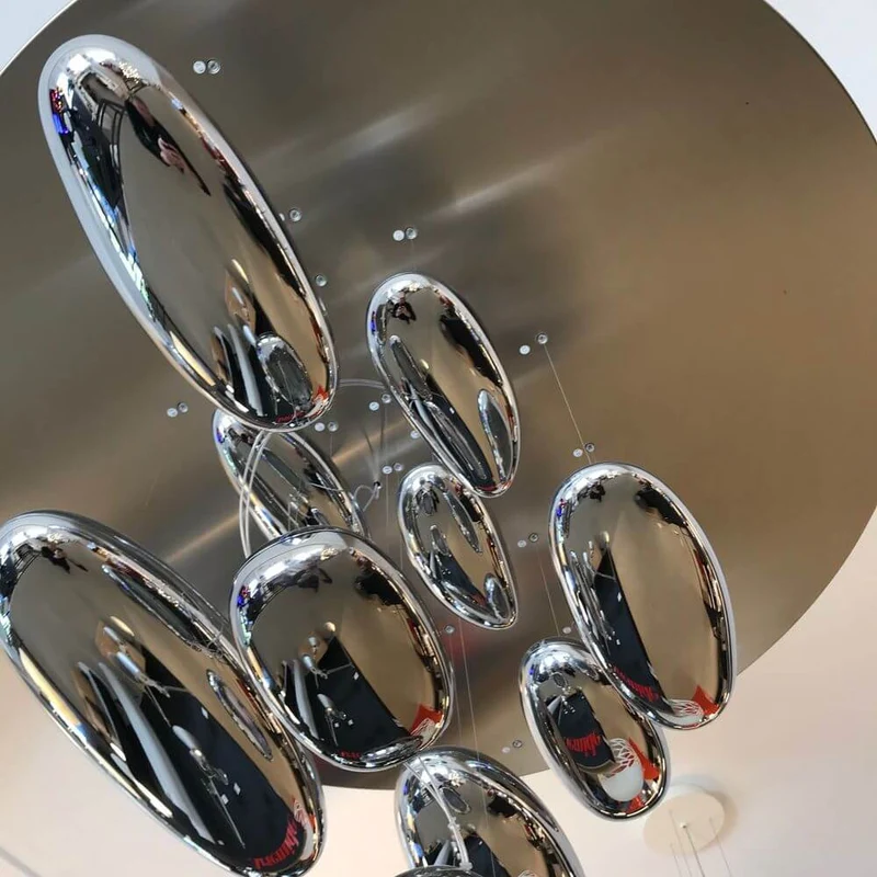 Artemide Mercury Sospensione Inox Pendelleuchte Edelstahl