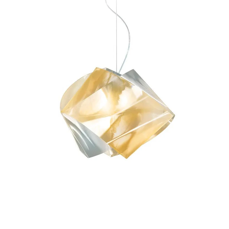 Slamp Hängelampe Gemmy Prisma Color Goldfarben