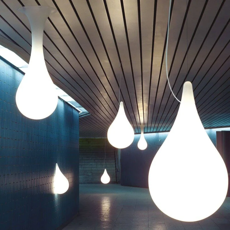 Drop-2XS LED Hängelampe Liquid-Light Weiß