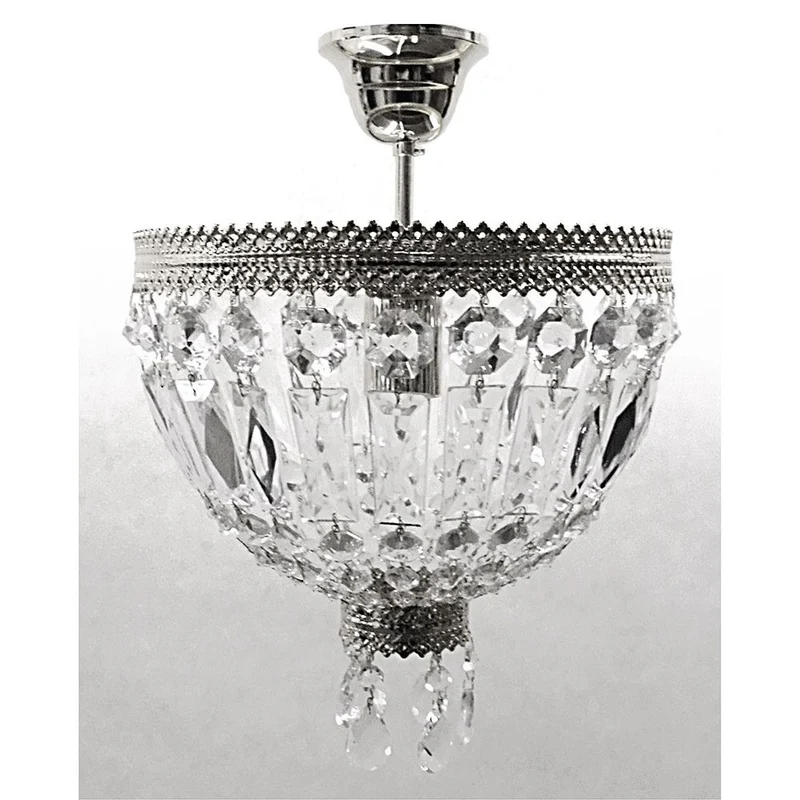 Cupola Nickel Hängeleuchte Nickel glänzend Ø 30cm