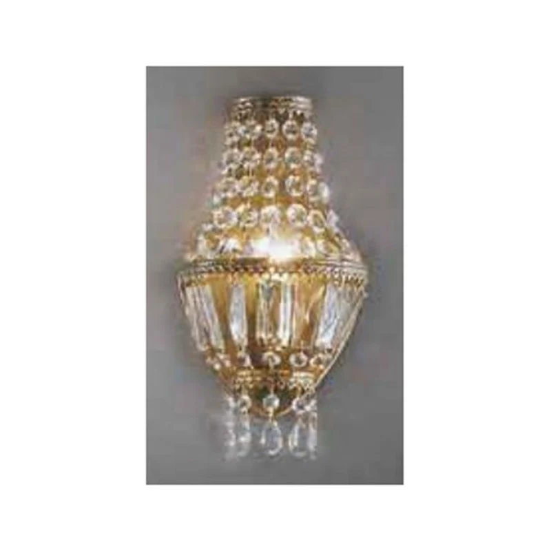 Cupola Gold Wandleuchte 24 Karat verGoldet 28cm