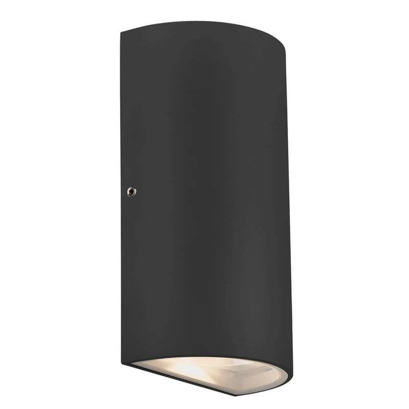 Rold LED Außen-Wandleuchte IP44 Schwarz