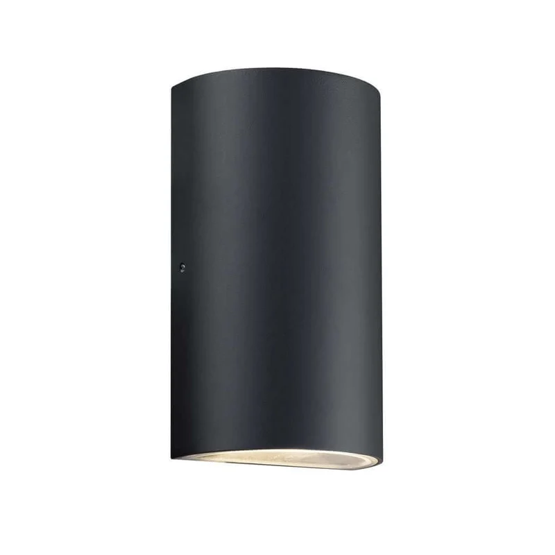 Rold LED Außen-Wandleuchte IP44 Schwarz