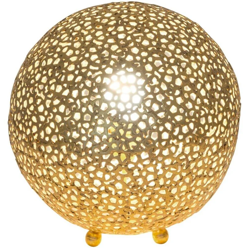 Tischleuchte Lily Piccolo Eisen Gold