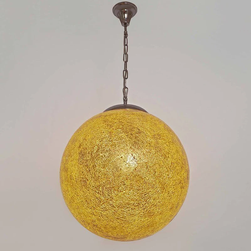 Pendelleuchte Narziso Glasmosaik Amber