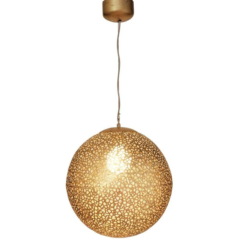 Hängeleuchte Utopistico Ø 40cm Gold