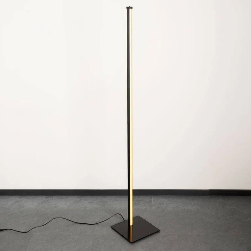 Sting Blackline hochwertige LED-Stehleuchte Warmweiß Schwarz