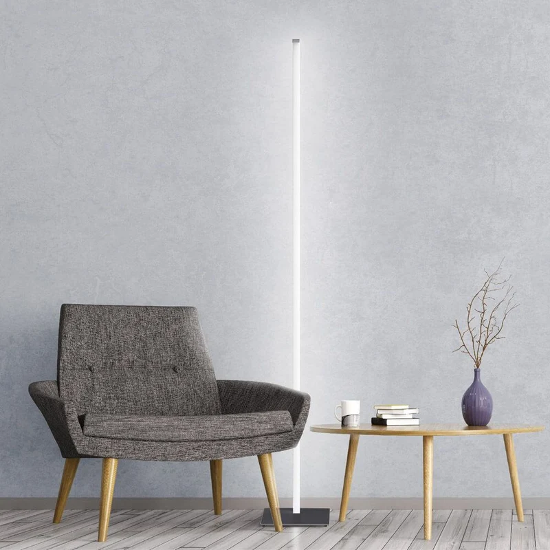 Sting Blackline hochwertige LED-Stehleuchte Warmweiß Schwarz