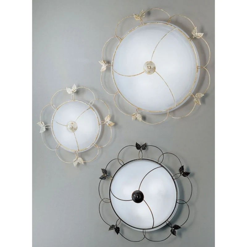Deckenleuchte rost-Gold Ø 45cm