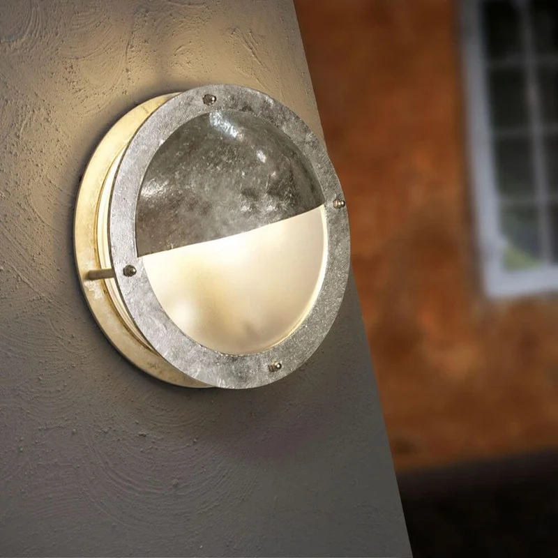 Malte Außen-Wandleuchte Zink