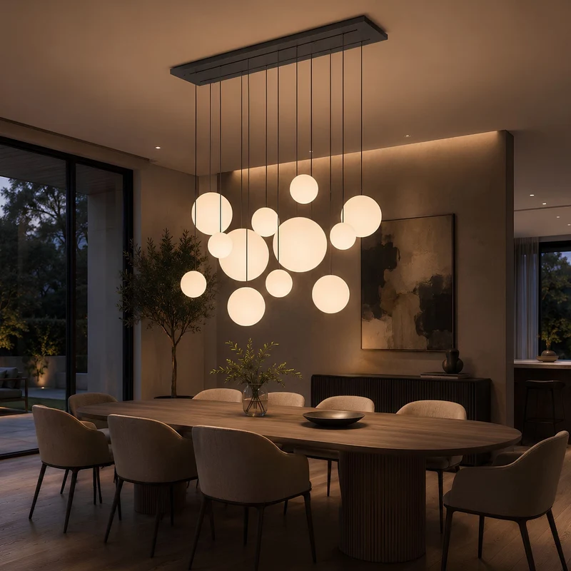 s.luce Modular Balken Baldachin mehrflammig Rechteckig