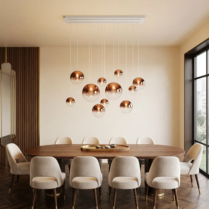 s.luce Modular Balken Baldachin mehrflammig Rechteckig