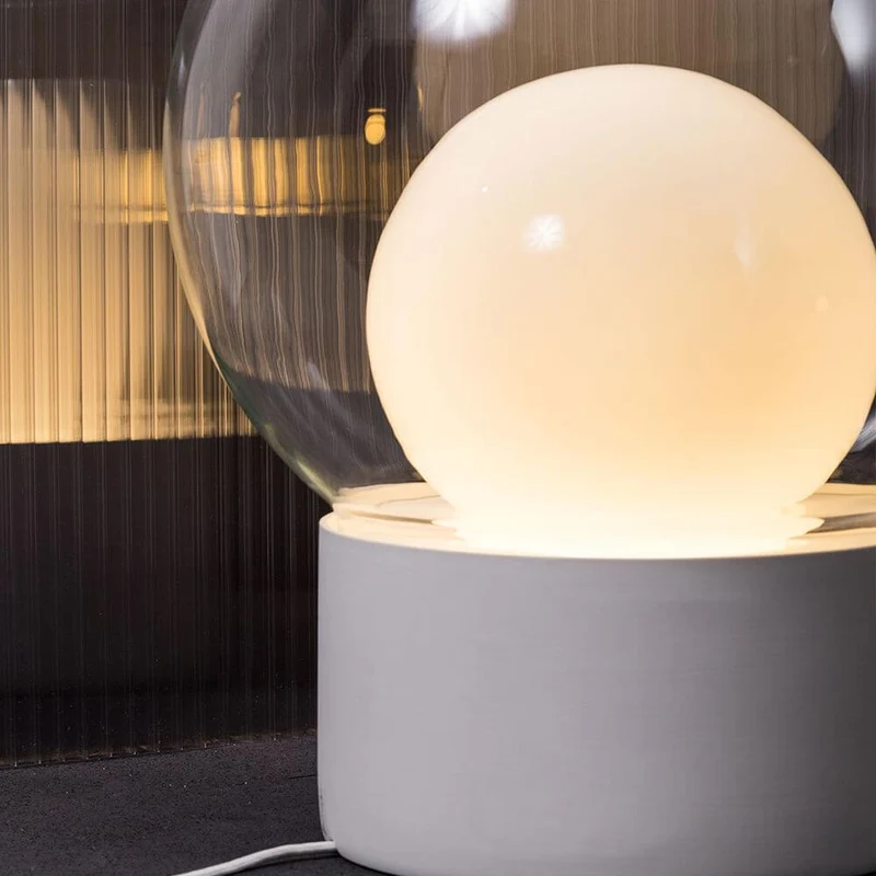 Pulpo LED Tischlampe Boule Medium Ø 58cm