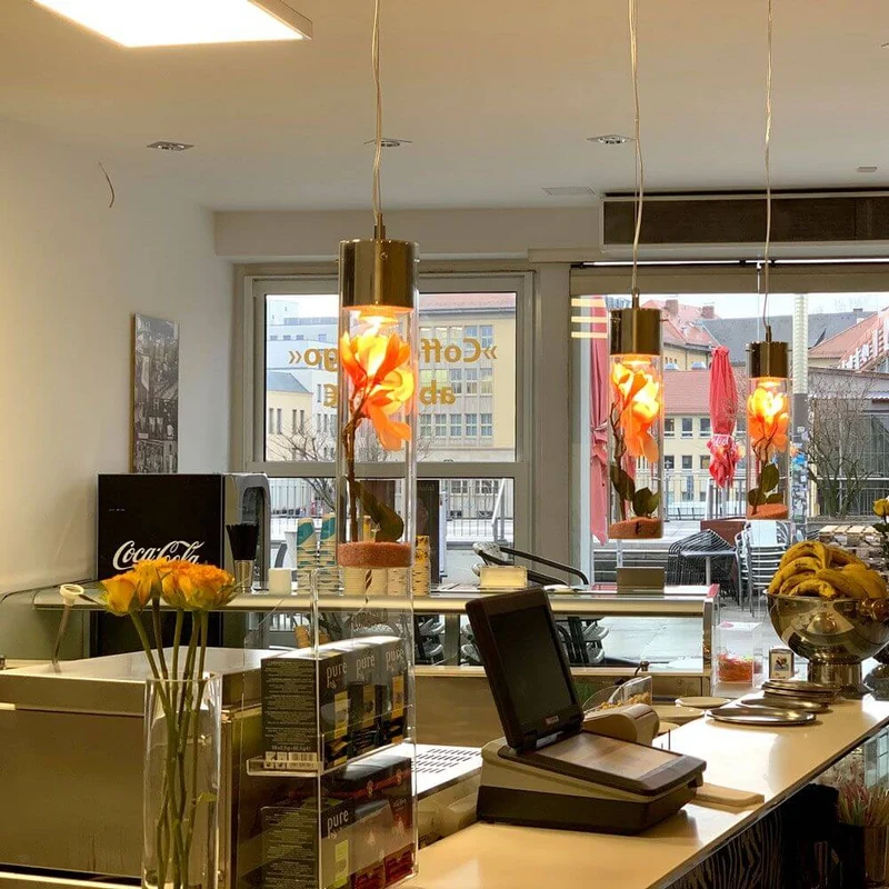 s.luce MyLight Hängeleuchte mit Schauzylinder 40cm