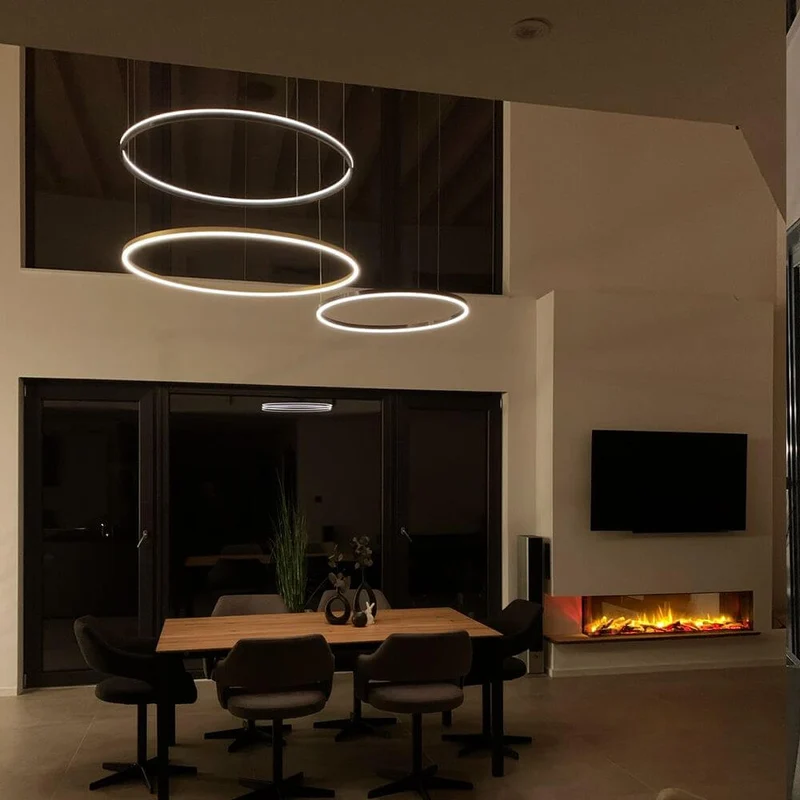 s.luce LED Ring Pendellampe Ø 100cm