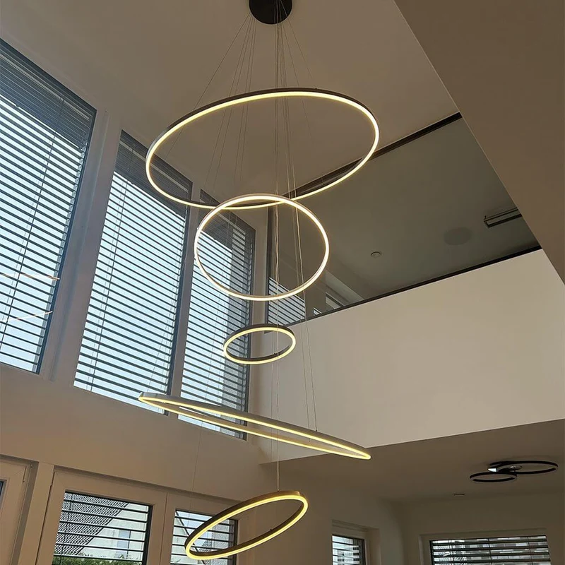 s.luce LED Ring Pendellampe Ø 100cm