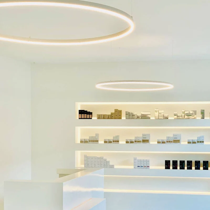s.luce LED Ring Pendellampe Ø 100cm