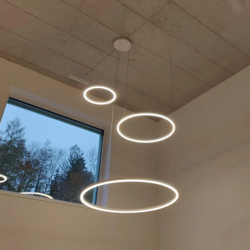 s.luce LED Ring Pendelleuchte Ø 40cm