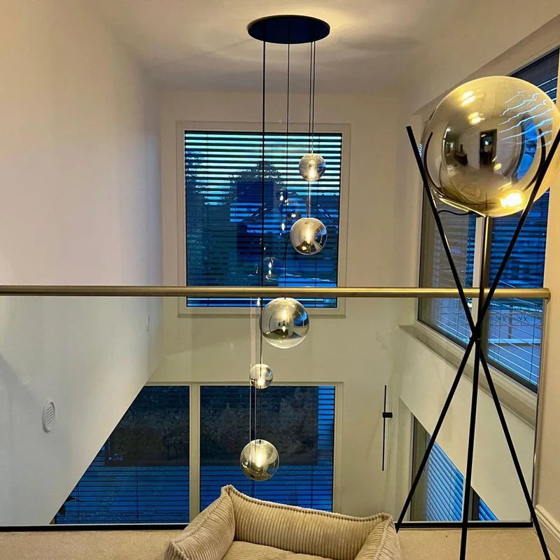 s.luce Orb Glaskugel Hängeleuchte